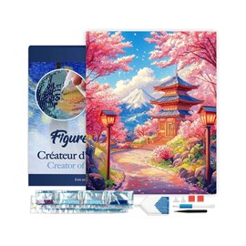 Broderie diamant 40x50cm – route de