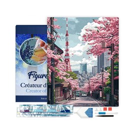 Broderie diamant 40x50cm – rue des