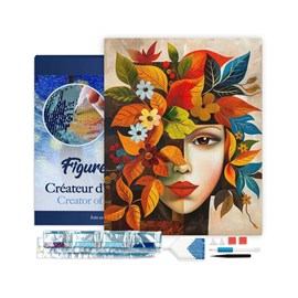 Broderie diamant 40x50cm – visage f