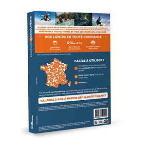 Coffret cadeau capadrénaline - émotions & découverte