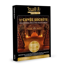 Coffret cadeau twil - cuvée secrète