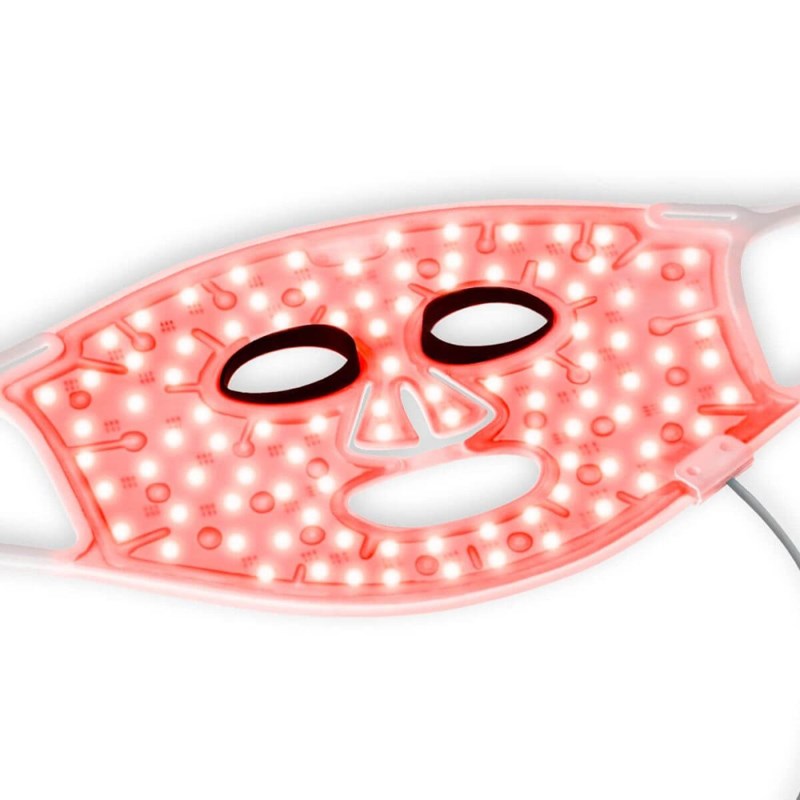 Masque facial à led de soin du visage