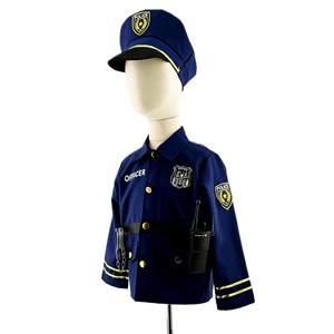 Police officer 8-10 ans - déguisement 8-10 ans - 138cm