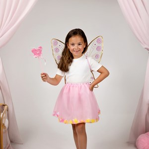 Set tutu & ailes de fée léonie - tu - déguisement Unique