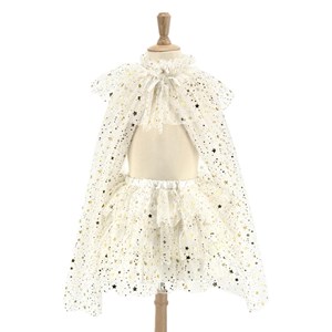Set tutu & cape loane ivoire tu  - déguisement Unique