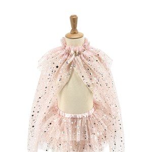 Set tutu & cape loane rose poudré tu  - déguisement Unique