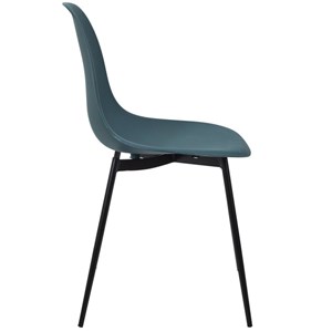 Chaise coloris bleu