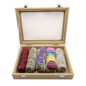 Coffret purification 5 batons de sauge naturelle