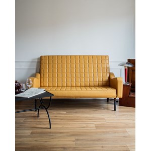 Jacques, le canapé jaune 70's n°79