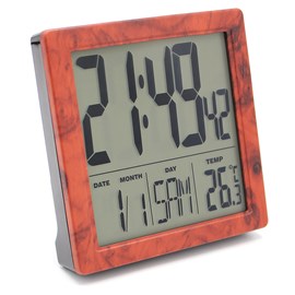 Réveil radio-piloté  - rétroéclairage - date, jour & température