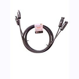 Lot de 2 câbles inter-pv 2m 4mm2