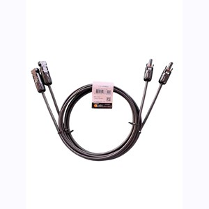 Lot de 2 câbles inter-pv 2m 4mm2