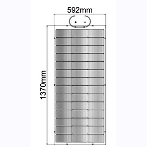 Panneau solaire flexible 150w