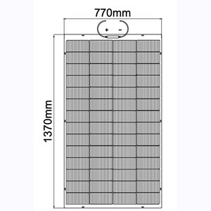 Panneau solaire flexible 200w