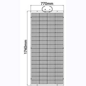 Panneau solaire flexible 250w