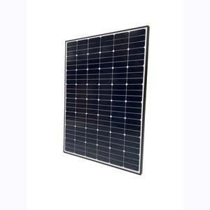 Panneau solaire back-contact mono 160w cellules sunpower cadre noir