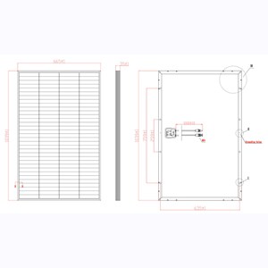 Module back-contact ng mono 135w bl