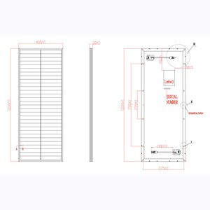 Module back-contact ng mono 85w bl