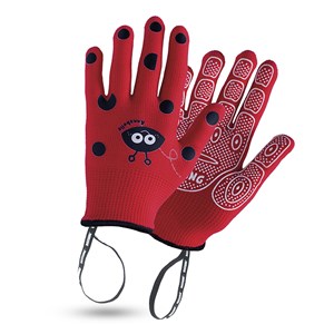 Gant de jardinage enfant rouge, anabel la coccinelle - rostaing - 3-4 ans 3-4 ans - 96cm