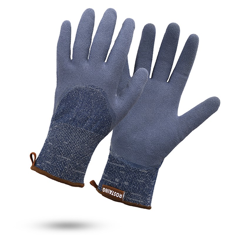Gant bricolage gros travaux nitrile denim - rostaing - 11 - xxl