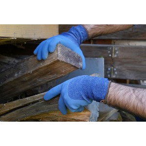 Gant bricolage gros travaux nitrile denim - rostaing - 11 - xxl XXL