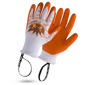 Gant de jardinage enfant orange, gaston le hérisson - rostaing - 6-8 ans