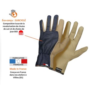 Gant de travail fabriqué en france jean - rostaing - 7 - s S