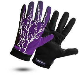 Gants enfant phosphorescents superelectro, visibilité nocturne - rostaing - 6-8