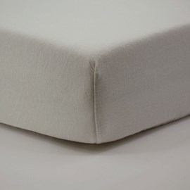 Drap housse 60x120 cm blanc - drap housse bébé en coton