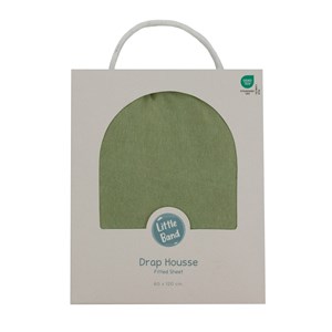 Drap-housse 70x140 cm en coton tilleul