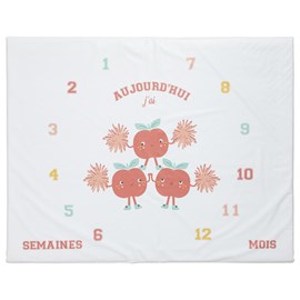 Tapis de jeu smoothie - tapis de parc 72x92 cm - tapis d'éveil imperméable