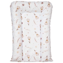 Matelas à langer bébé flocons oies - matelas à langer pour bébé 50x70 cm