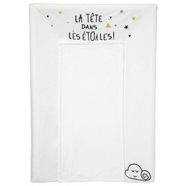 Matelas à langer etoile filante + housse + serviette amovible