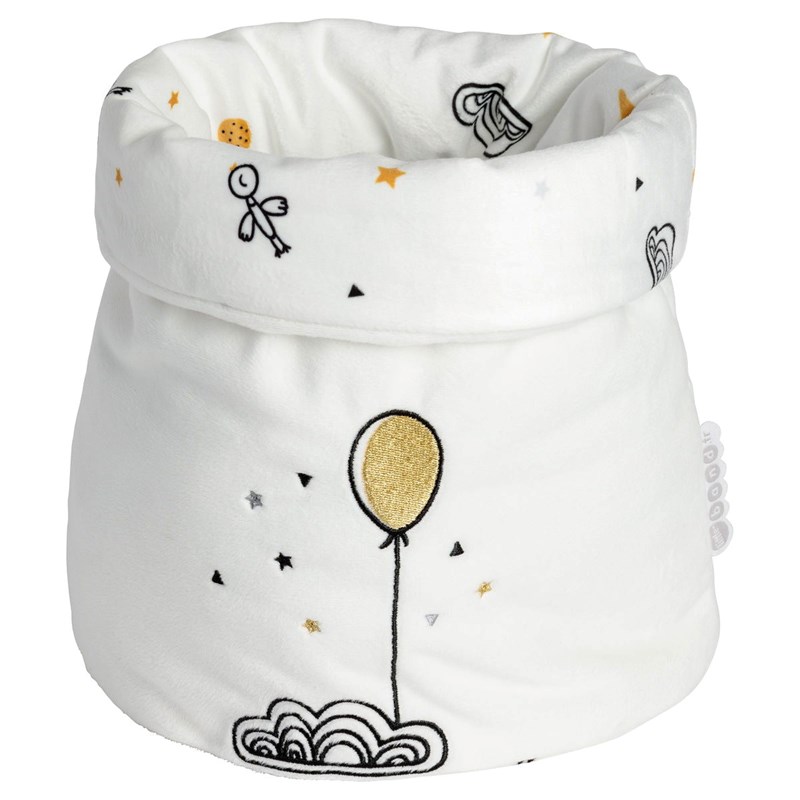 Panier de toilette etoile filante 20x18 cm