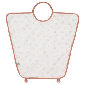 Bavoir maternelle 24 mois greenland lapins élastique à ventouses 45x40 cm