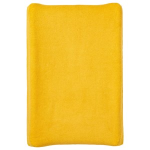 Housse pour matelas à langer moutarde en éponge 50x70 cm