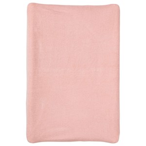 Housse pour matelas à langer rose en éponge 50x70 cm