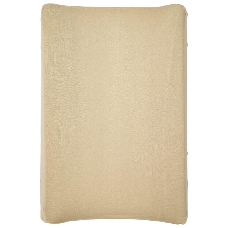 Housse pour matelas à langer blé en éponge 50x70 cm