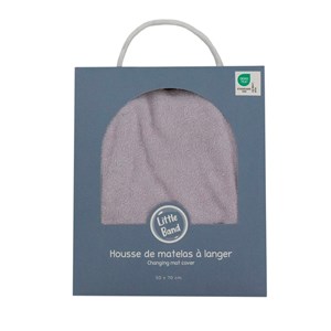 Housse pour matelas à langer parme en éponge 50x70 cm