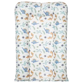 Matelas à langer bébé flocons hypoallergénique funny dino 50x70 cm
