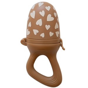 Sucette grignoteuse et 4 embouts fall in love camel