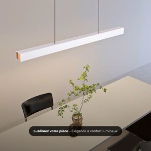 Suspension jade led - noir - dimmable