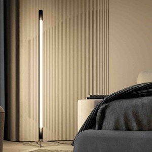 Lampadaire vigga led noir