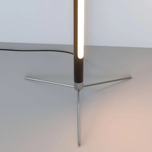 Lampadaire vigga led noir