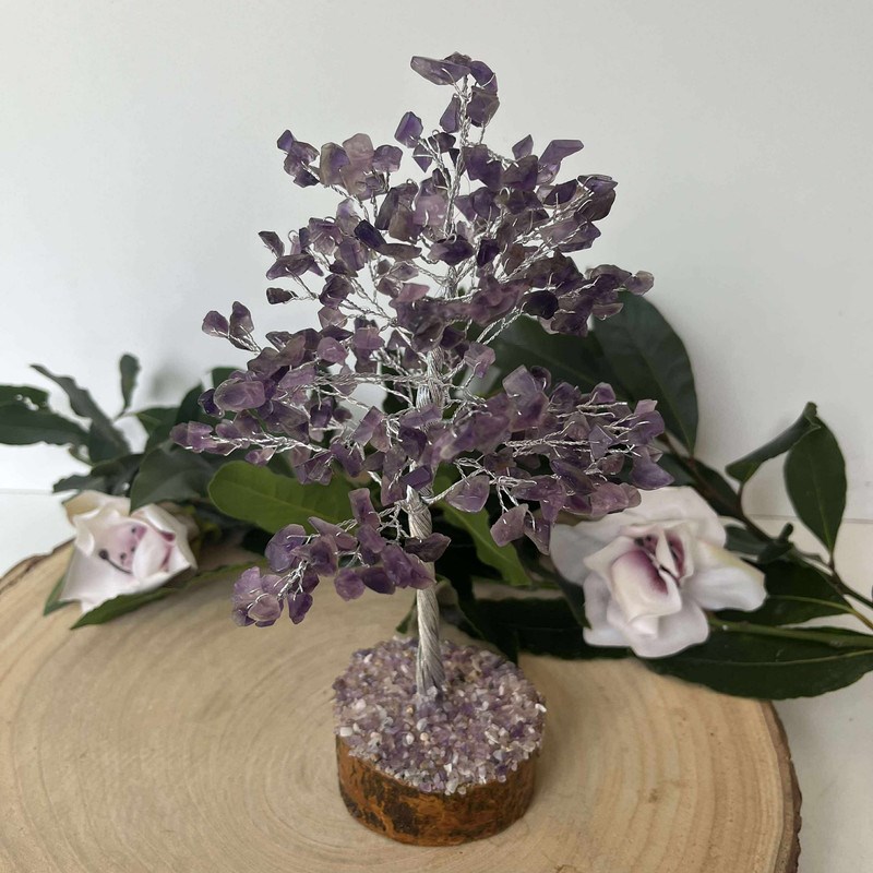 Arbre en améthyste – sérénité et énergie spirituelle