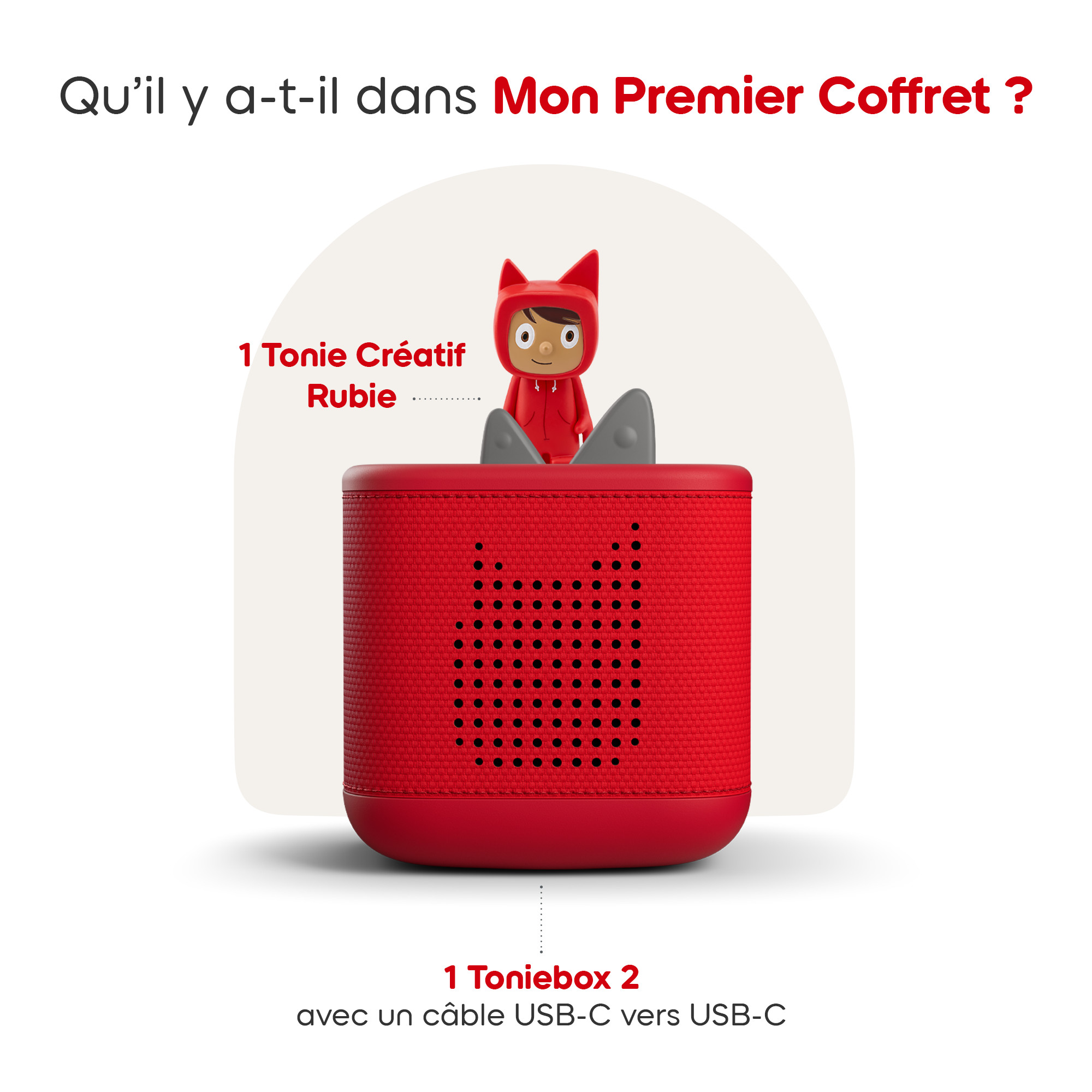 Toniebox Personnage Audio "À La Ferme" - Éveil Sonore Pour Tout-Petits, Compatible Boîte à Histoires - 2