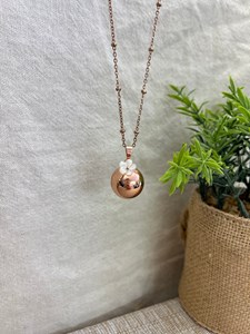 Bola de grossesse rose - lila