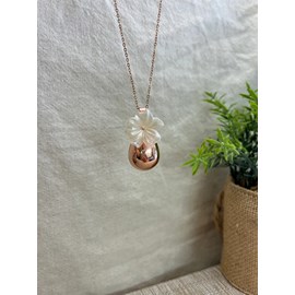 Bola de grossesse rose - tiara