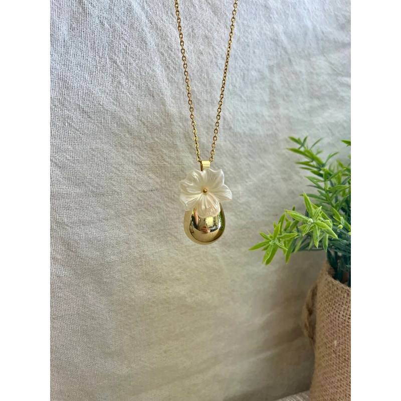 Bola de grossesse doré - tiara