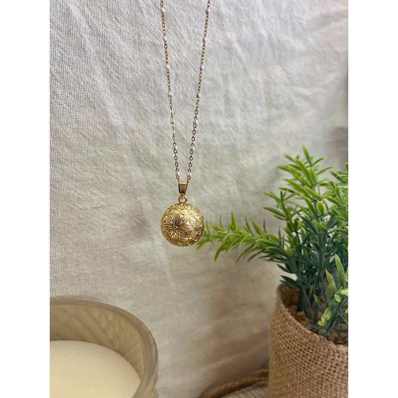 Bola de grossesse doré - amelia